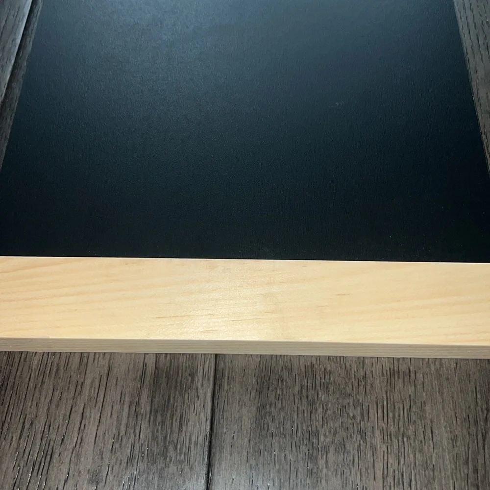 NWT reversible chalk and dry erase message board